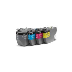 Brother LC 422XL Multipack Sort Gul Cyan Magenta