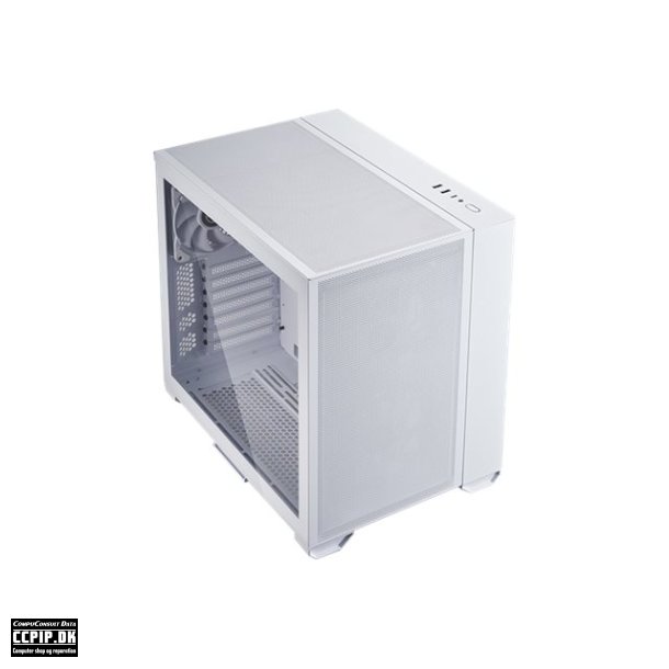 Lian Li O11 AIR MINI Trn Udvidet ATX Ingen strmforsyning Hvid Transparent