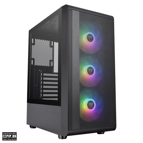 Thermaltake S200 TG Black ARGB Mid Tower Kabinet