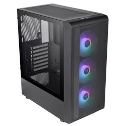 Thermaltake S200 TG Black ARGB Mid Tower Kabinet
