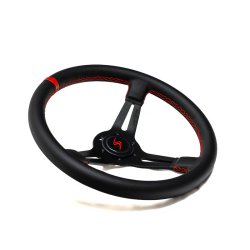 DriftShop 3 egeret sportsrat sort/r�d (70 mm Dish)