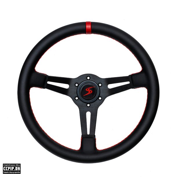 DriftShop 3 egeret sportsrat sort/r�d (70 mm Dish)