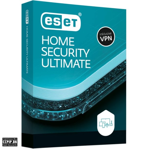 ESET HOME Security Ultimate antivirusbeskyttelse for 5 enheder i 365 dage