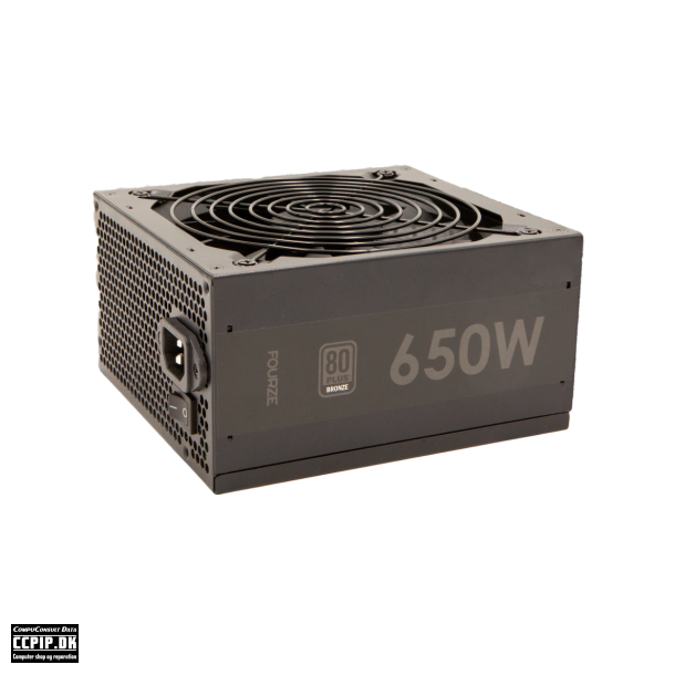 Fourze PS650 - Strmforsyning (intern) - ATX - 80 PLUS Bronze - AC 180-240 V - 650 Watt - Europa