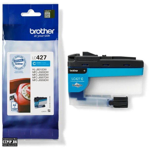 Brother LC 427C CYAN 1500 sider Blk LC427C