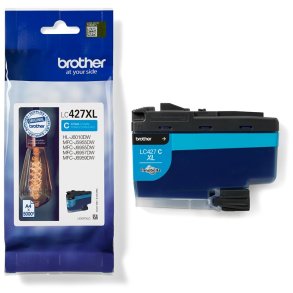Brother LC 427XLC CYAN 5000 sider Blk LC427XLC