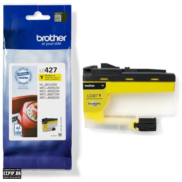 Brother LC 427Y YELLOW 1500 sider Blk LC427Y