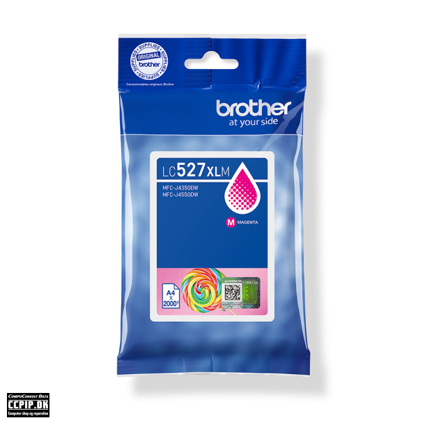 Brother LC527M blkpatron - MAGENTA / RD