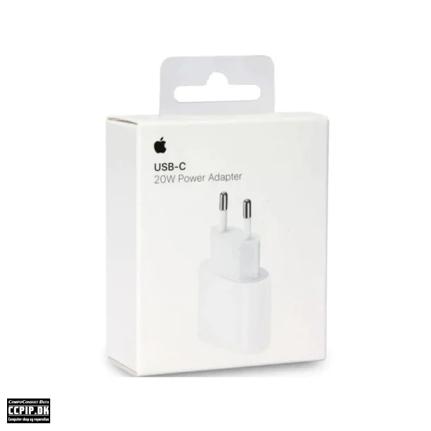 Apple Strmforsyningsadapter 20Watt Europlug (strm CEE 7/16) Original MHJE3ZM/A