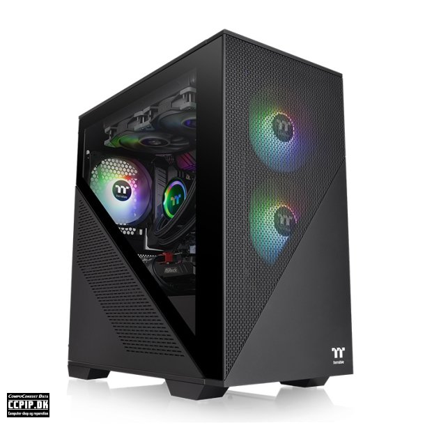 Thermaltake Divider 170 TG Black ARGB Micro Kabinet