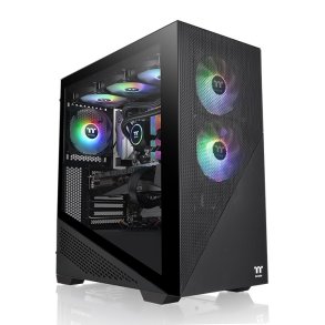 Thermaltake Divider 370 TG Black ARGB Mid Tower Kabinet