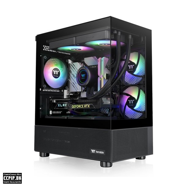 Thermaltake View 170 TG Black ARGB Micro Kabinet