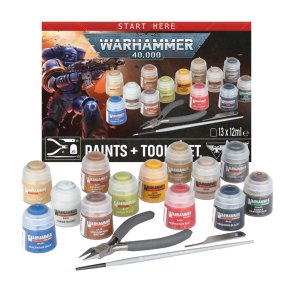 Citadel Warhammer 40,000 - Paints + Tools Set (2026)  60-12