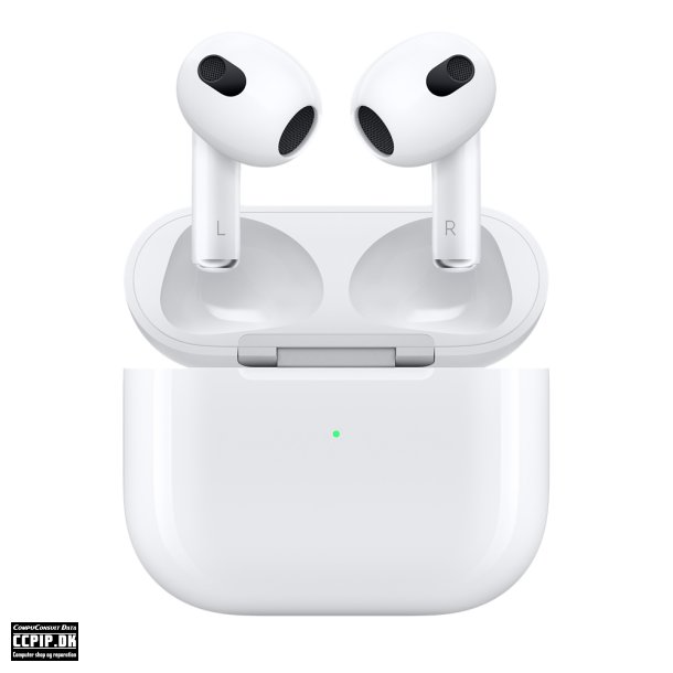 I mængde forsigtigt Ja Apple AirPods (3. generation) Trådløs Ægte trådløse øretelefoner Hvid -  MME73ZM/A - Apple - CCPIP.DK