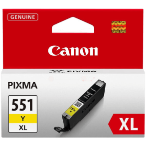 Canon CLI 551Y XL Gul 685 sider