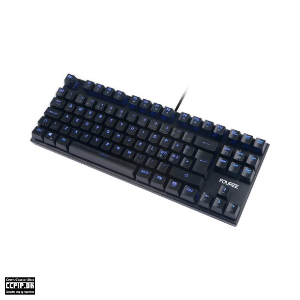 Fourze GK110 Gaming Keyboard Mekanisk Blue Switches , RGB Backlit - Braided cable