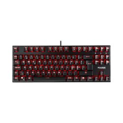 Fourze GK110 Gaming Keyboard Mekanisk Blue Switches , RGB Backlit - Braided cable