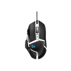Logitech Gaming Mouse G502 (Hero) Optisk Kabling Sort Hvid