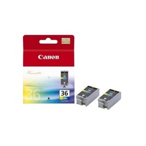 Canon CLI 36 Twin Pack Farve (cyan, magenta, gul) 249 sider