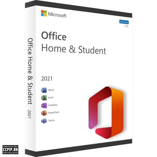 Microsoft Office Home and Student 2021 - Microsoft Alle Sprog Elektronisk ESD Licens