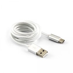 Sbox USB til USB-C Kabel 1,5 Meter White / Hvid