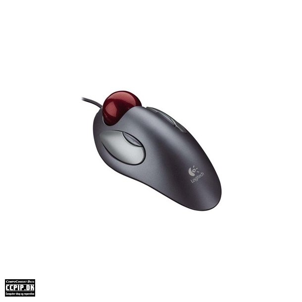 Logitech Trackman Marble - Trackball - Optisk - 4 knapper - Slv